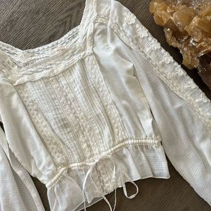 Worn Once LOVESHACKFANCY blouse